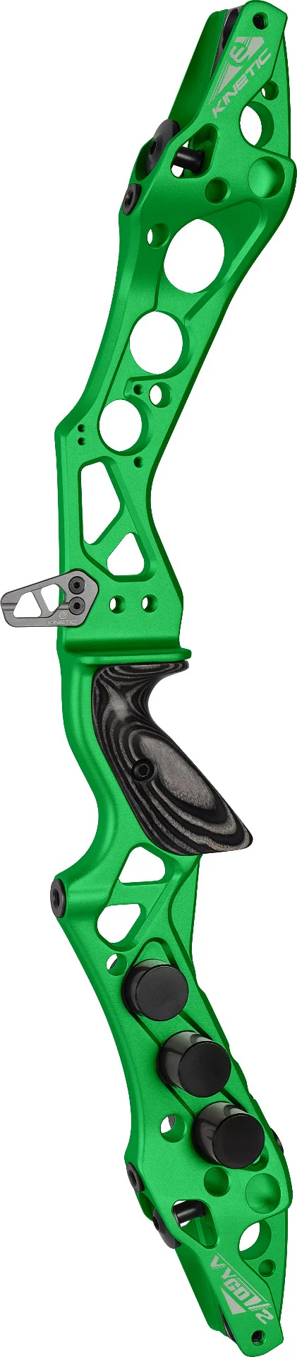 Kinetic Vygo V2 25" Barebow Riser & Weights - Image 5