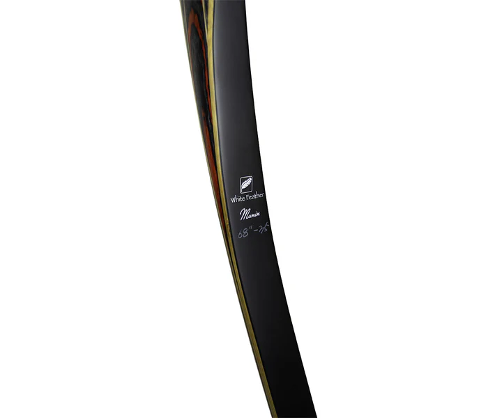White Feather 68" Longbow Munin - Image 3