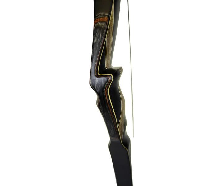 White Feather Traditional 62" One Piece Recurve Bow Vermilion - Image 2