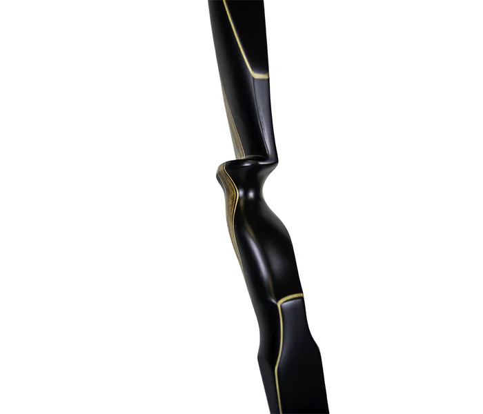 White Feather Traditional 62" One Piece Recurve Bow Vermilion - Image 4